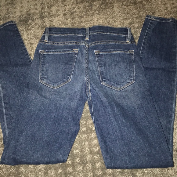 Frame Denim Le Skinny de Jeanne in Huntley - Picture 4 of 6